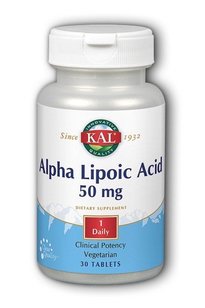 Kal Alpha Lipoic Acid 50mg 30 Tablet