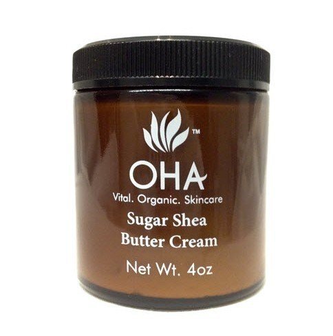OHA Vital Organic Skincare Sugar Shea Butter Cream 4 oz Cream
