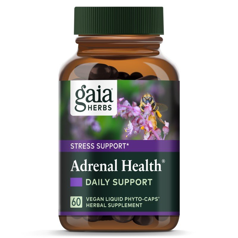 Gaia Herbs Adrenal Health Daily Support 60 VegCap