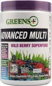 Greens Plus Advanced Multi Wild Berry 9.4 oz Powder