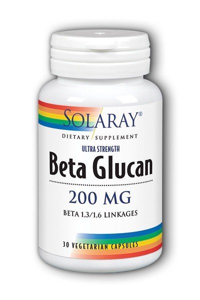 Solaray Beta Glucan 200mg 30 VegCap