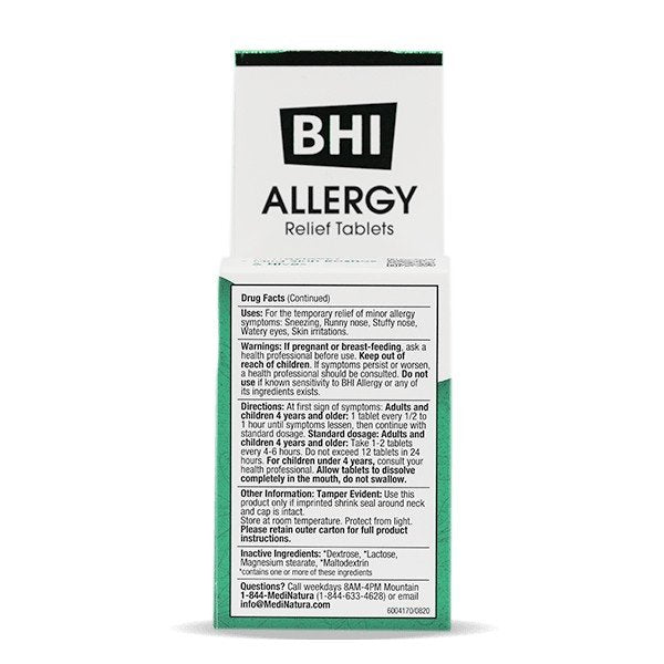 MediNatura BHI Allergy 100 Tablet
