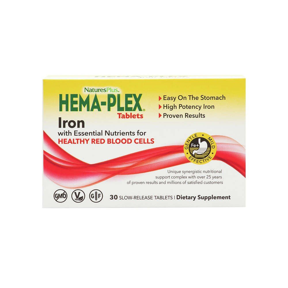 Nature's Plus Hema-Plex 30 Tablet