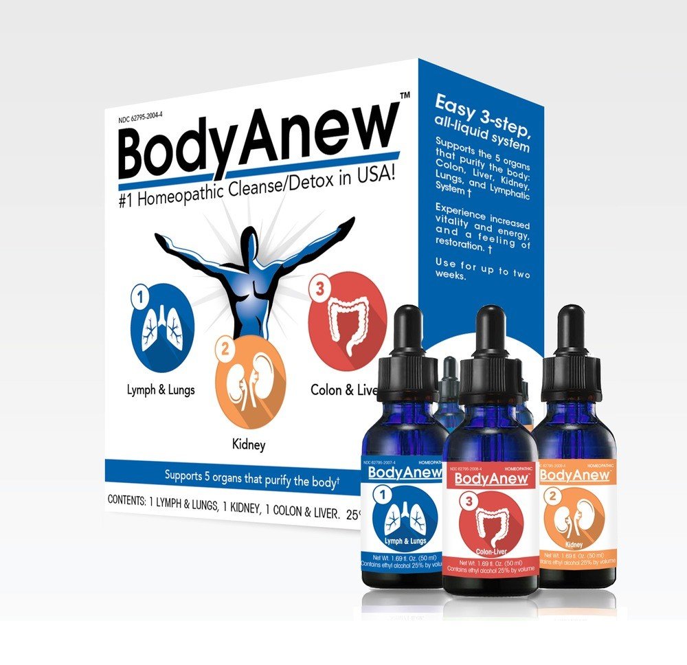 MediNatura BodyAnew Cleanse Detox 1 (3 pc) Kit