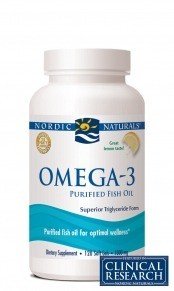 Nordic Naturals Omega-3 Formula 1000 mg - Lemon 120 Softgel