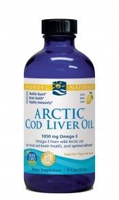 Nordic Naturals Arctic Cod Liver Oil - Lemon 8 oz Liquid