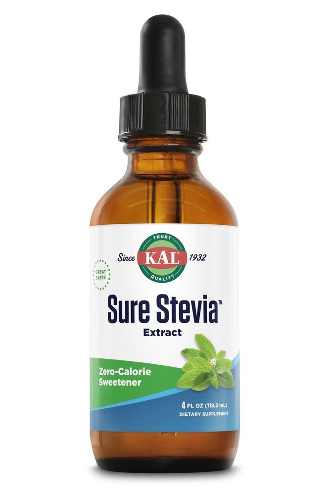 Kal Sure Stevia Liquid Extract 4 oz Liquid