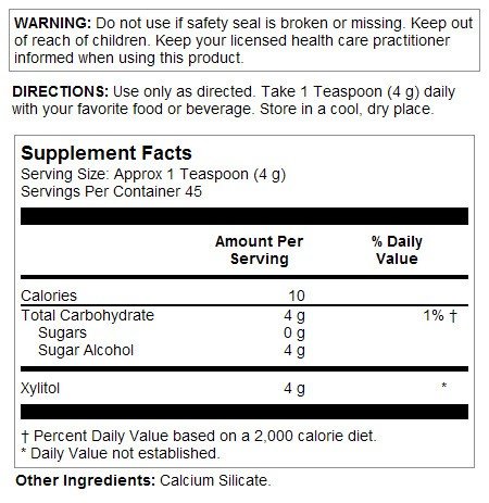 Kal Xylitol 6 oz Powder