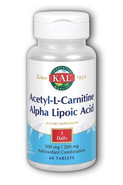 Kal Acetyl-L-Carnitine &amp; Alpha Lipoic 60 Tablet