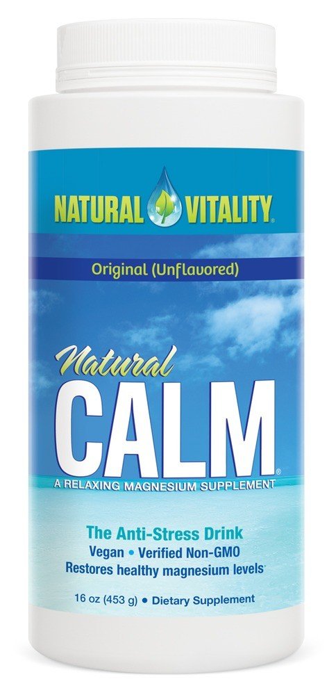 Natural Vitality Natural Calm 16 oz Powder Unflavored 16 oz Powder