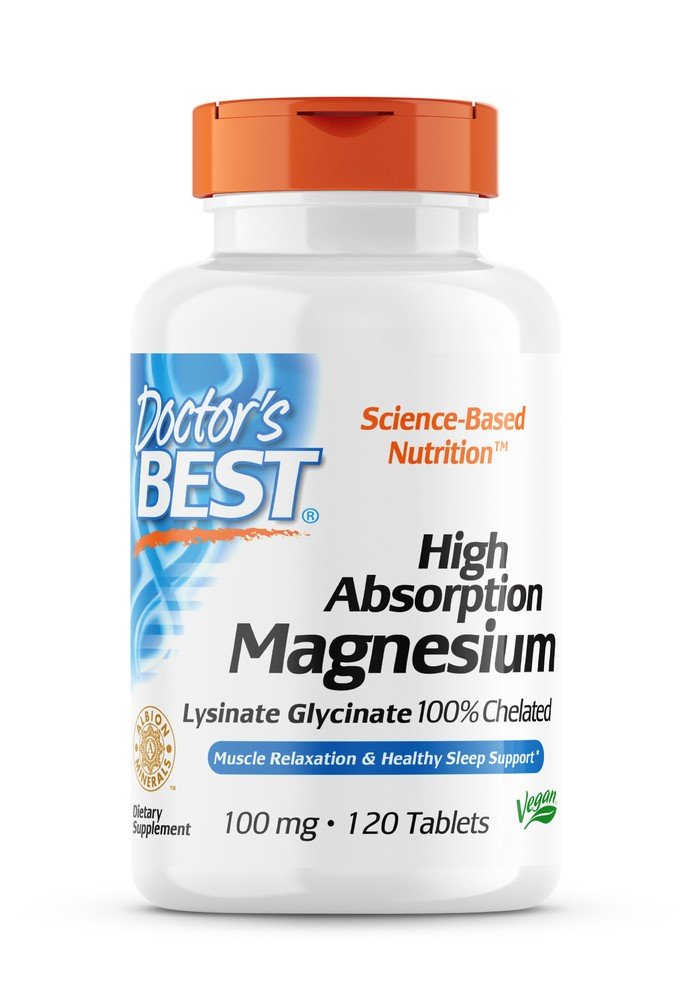 Doctors Best High Absorption Magnesium 120 Tablet