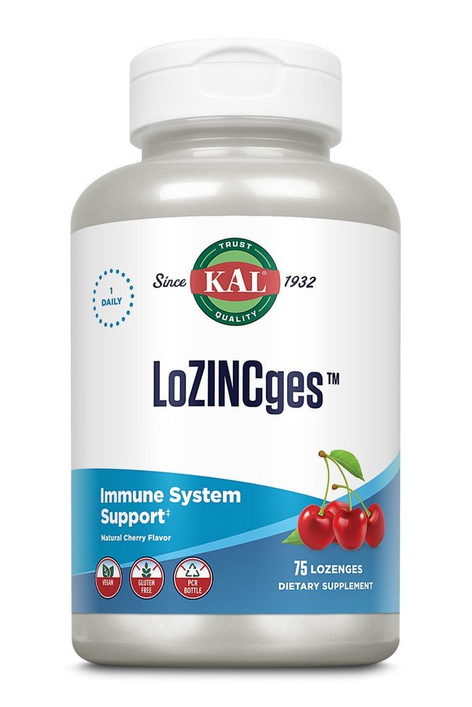 Kal Cherry LoZINCges 75 Lozenge