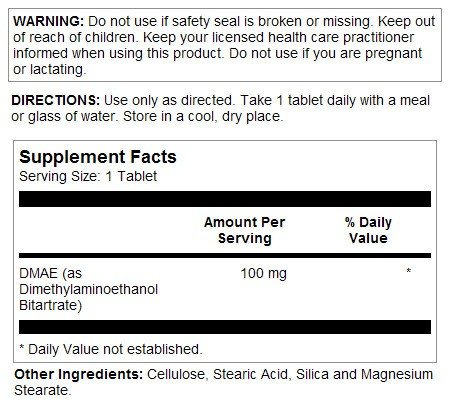 Kal DMAE 100mg 100 Tablet