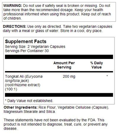 Natural Balance Long Jack Power Max 200 60 Capsule