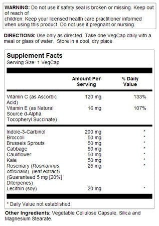 Solaray Indole-3 Supreme 30 Capsule