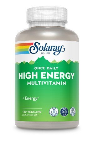 Solaray Once Daily Iron Free Two Stage 120 VegCaps