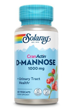 Solaray D-Mannose with CranActin 60 VegCap