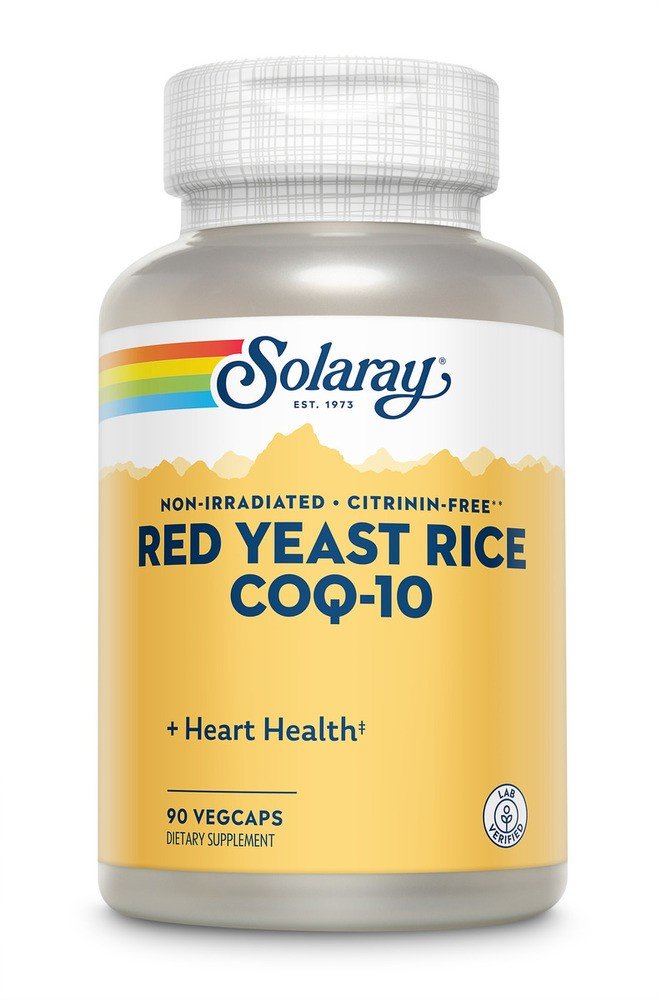 Solaray Red Yeast Rice plus CoQ10 90 VegCaps