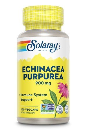 Solaray Organically Grown Echinacea Purpurea 100 VegCaps