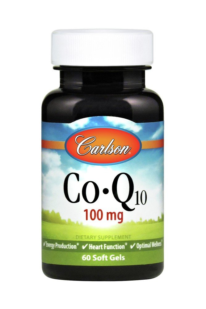 Carlson Laboratories CoQ10 100 mg 60 Softgel
