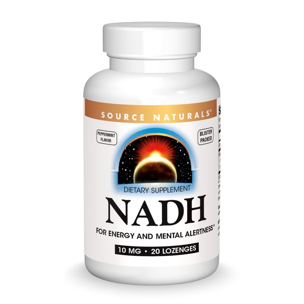 Source Naturals, Inc. ENADA NADH 10 mg pepermint sublingual 20 Tablet