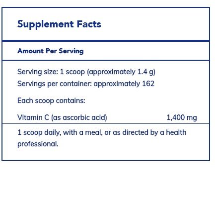 Pure Encapsulations Ascorbic Acid Powder 227 g Powder