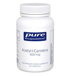Pure Encapsulations Acetyl-L-Carnitine 500 mg 60 VegCap