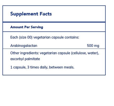 Pure Encapsulations Arabinogalactan 90 VegCap