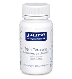 Pure Encapsulations Beta Carotene (w/ Mixed Carotenoids) 90 Softgel
