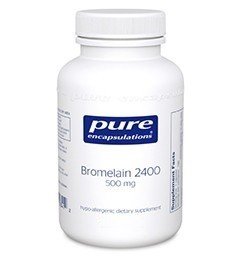 Pure Encapsulations Bromelain 2400 500 mg 60 Vegcap