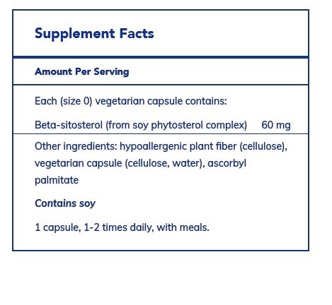 Pure Encapsulations Beta Sitosterol 270 VegCap