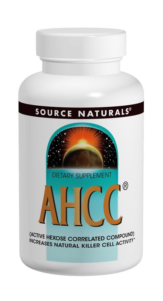 AHCC | Active Hexose Correlated Compound | Source Naturals | Increases Killer Cell Activity | Dietary Supplement | 60 Capsules | VitaminLife