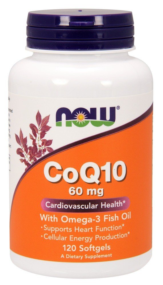 Now Foods CoQ10 60 mg 120 Softgel
