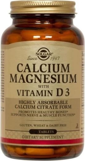 Solgar Calcium Magnesium with Vitamin D 300 Tablet