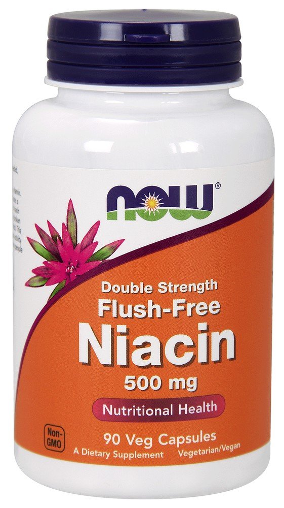 Now Foods Flush Free Niacin 500mg 90 VegCap