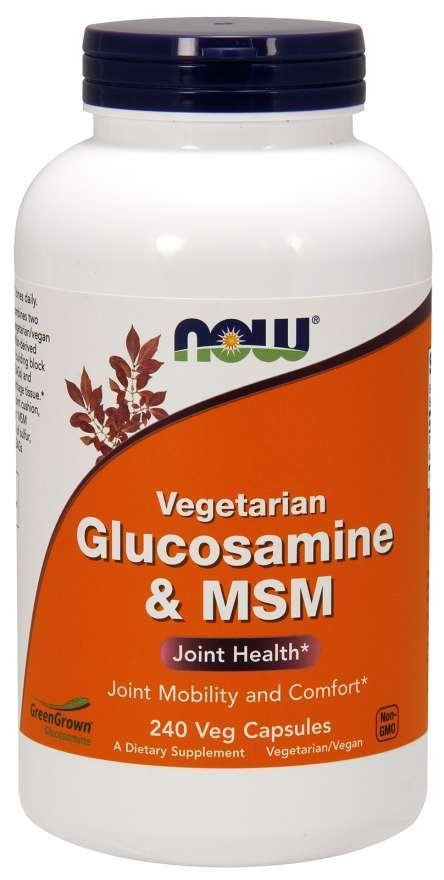 Now Foods Vegetarian Glucosamine and MSM 240 VegCap