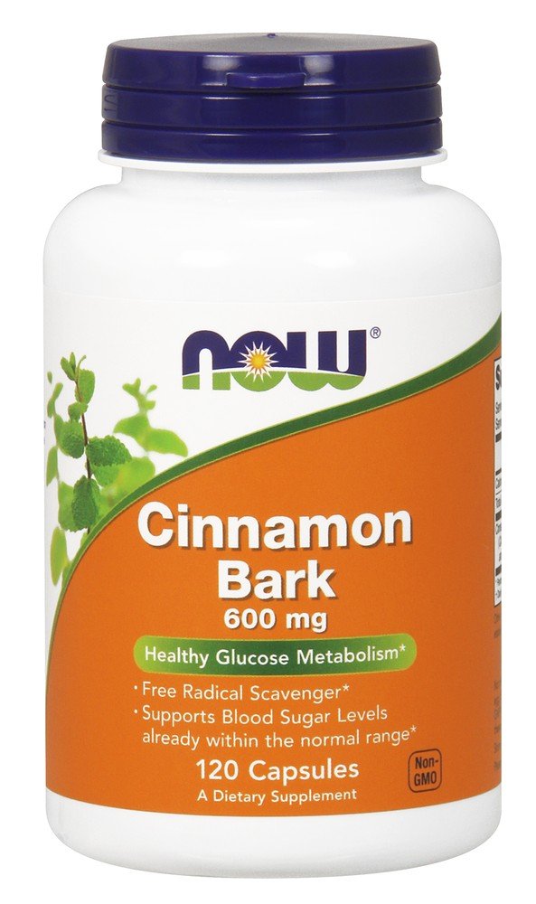 Now Foods Cinnamon Bark 600 mg 120 Capsule