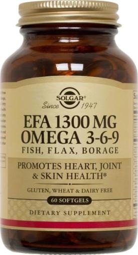 Solgar EFA 1300mg Omega 3-6-9 60 Softgel
