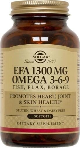 Solgar EFA 1300mg Omega 3-6-9 120 Softgel