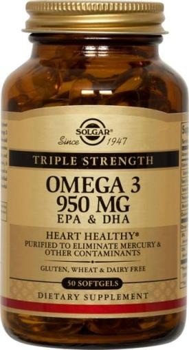 Solgar Omega-3 "950" mg 50 Softgel