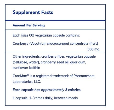 Pure Encapsulations Cranberry NS 90 Vegcap