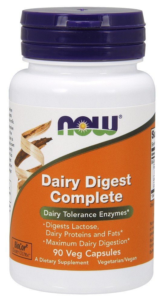 Now Foods Dairy Digest Complete - Lactose Intolerance 90 VegCap