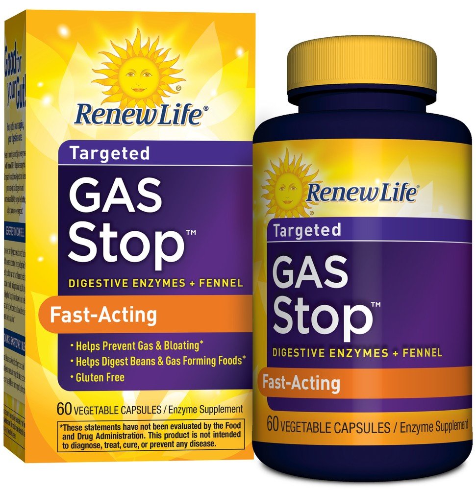 Renew Life Gas Stop 60 VegCap