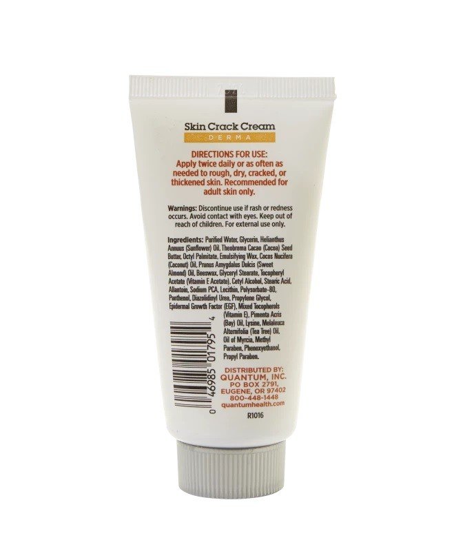 Quantum Health Herbal Skin Crack Cream 2 oz Cream