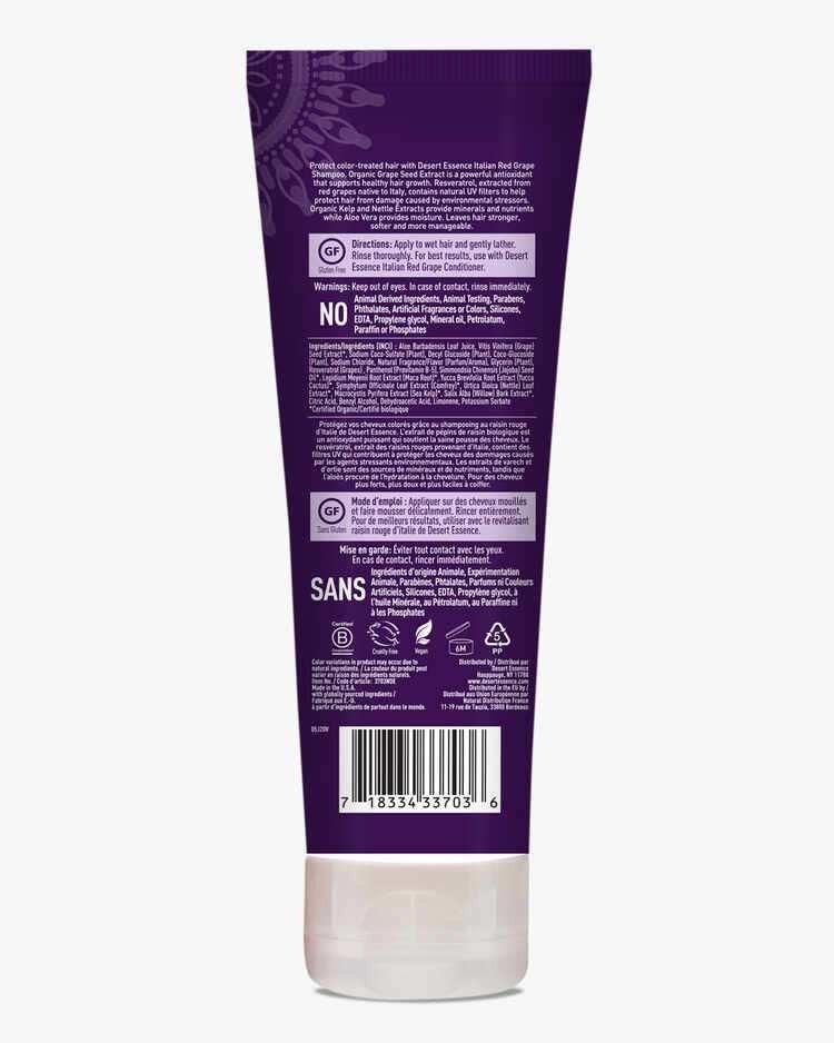 Desert Essence Italian Red Grape Shampoo 8 oz Liquid