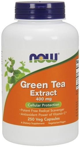 Now Foods Green Tea 400 mg 250 Capsule
