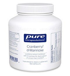 Pure Encapsulations Cranberry D-Mannose 180 Vegcap