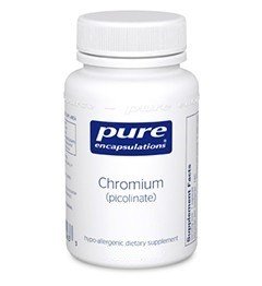 Pure Encapsulations Chromium Picolinate 200 mcg 60 Vegcap