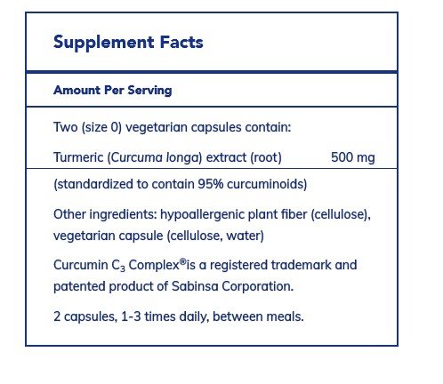 Pure Encapsulations Curcumin 120 Vegcap