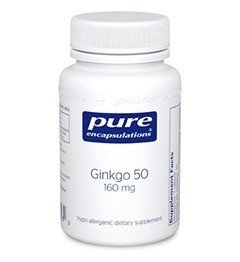 Pure Encapsulations Ginkgo 50 160 mg 120 Vegcap